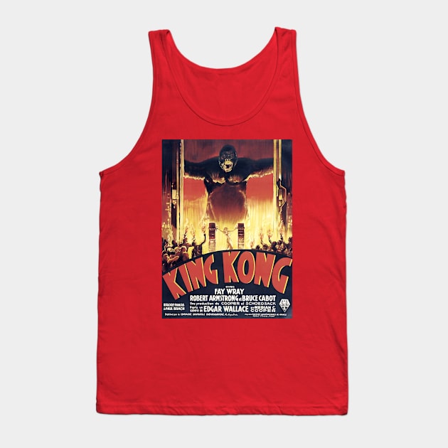 Classic Kong Tank Top by altoro